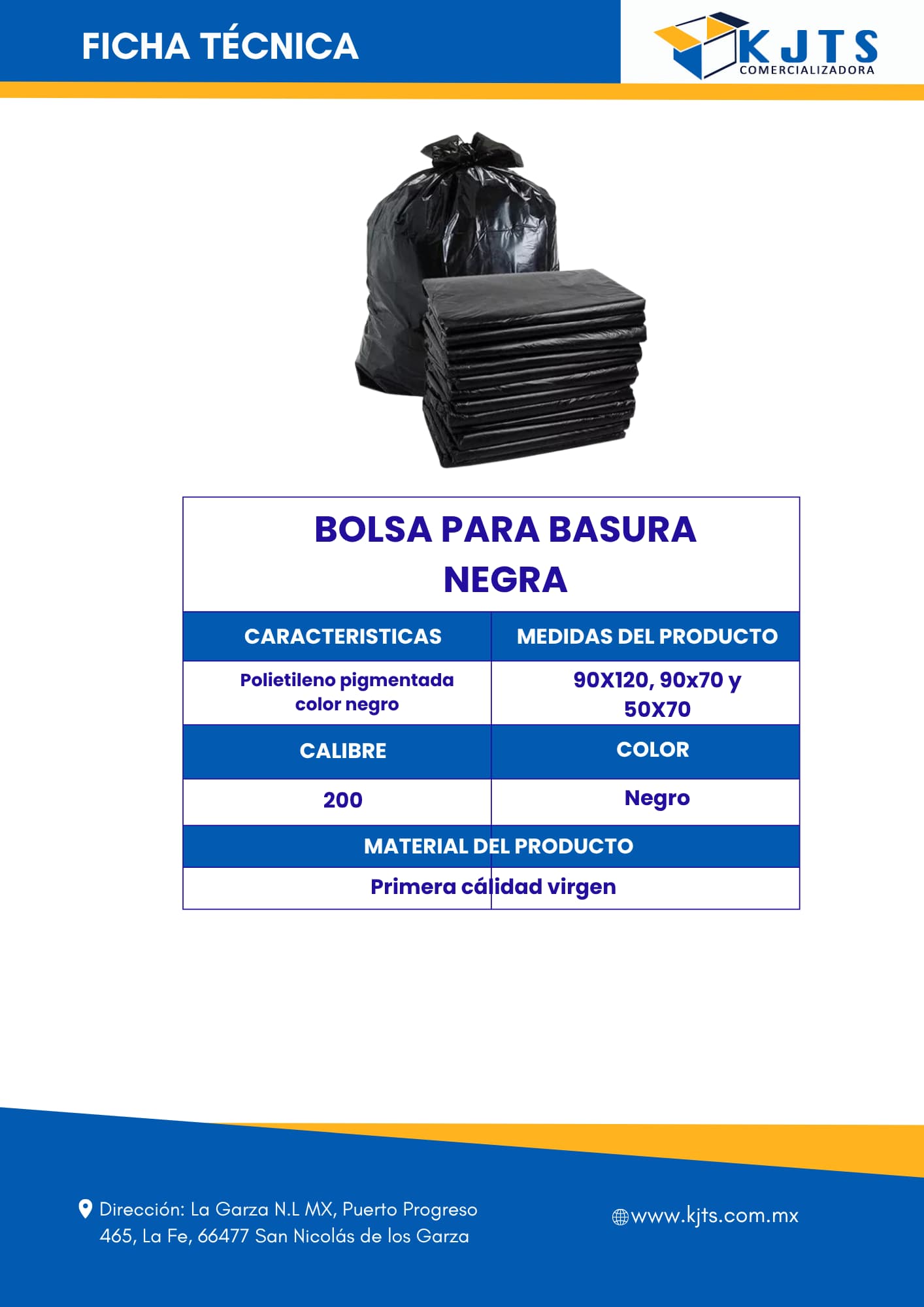 Bolsa Negra 50x70 - Imagen 2