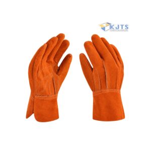 Guante de Carnaza Corto Naranja